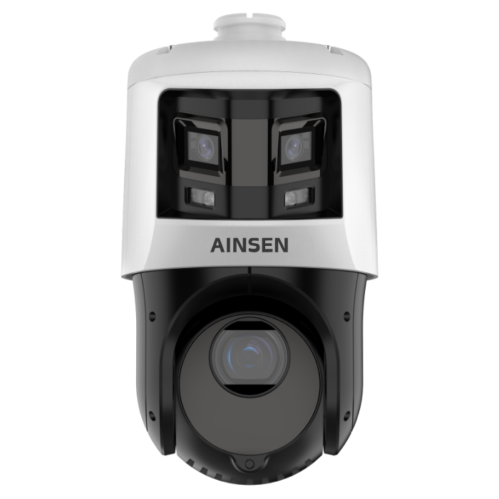 AINSEN TandemVu 4 MP 25x IR Network Speed Dome with 6 MP Panoramic Bullet Channel